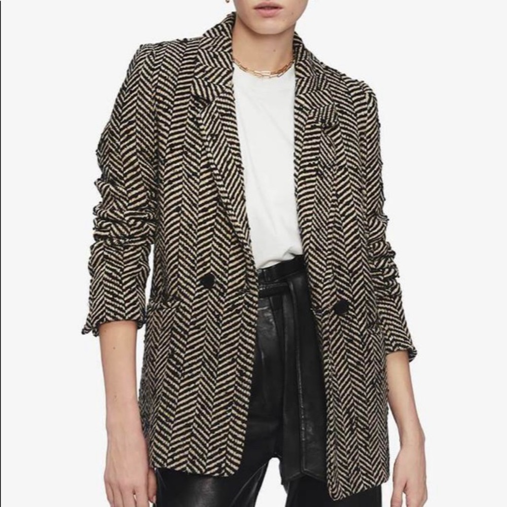Annie Bing Fishbone Blazer